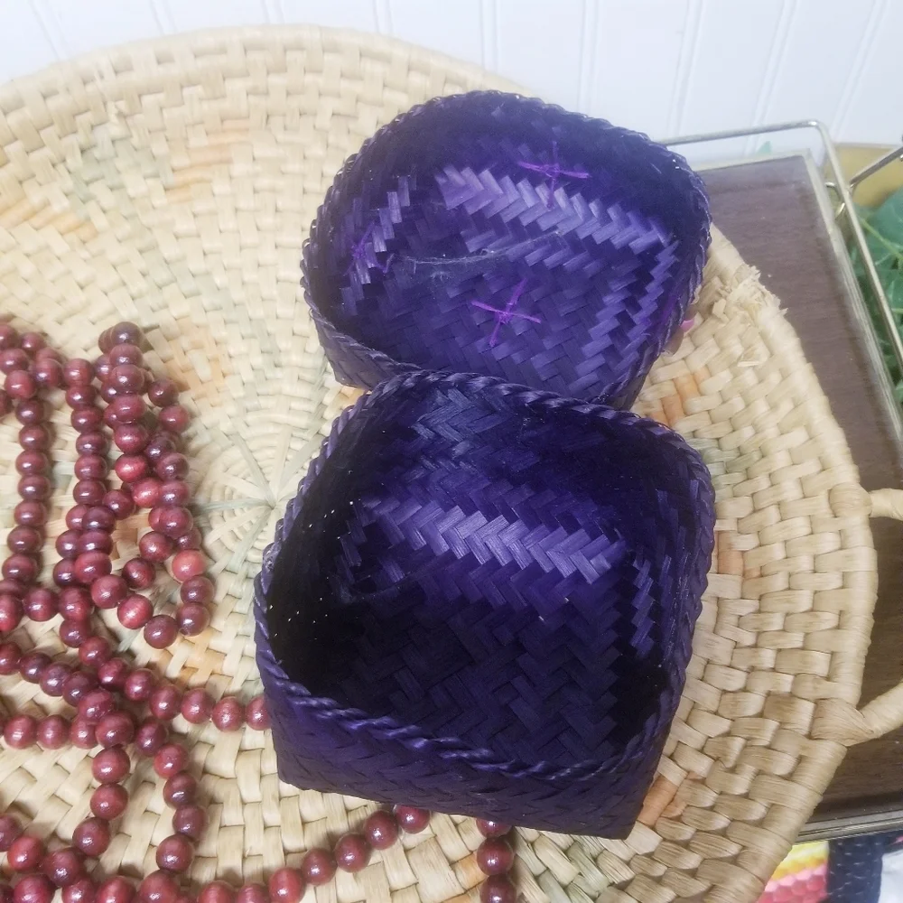 Boho Purple Square Box